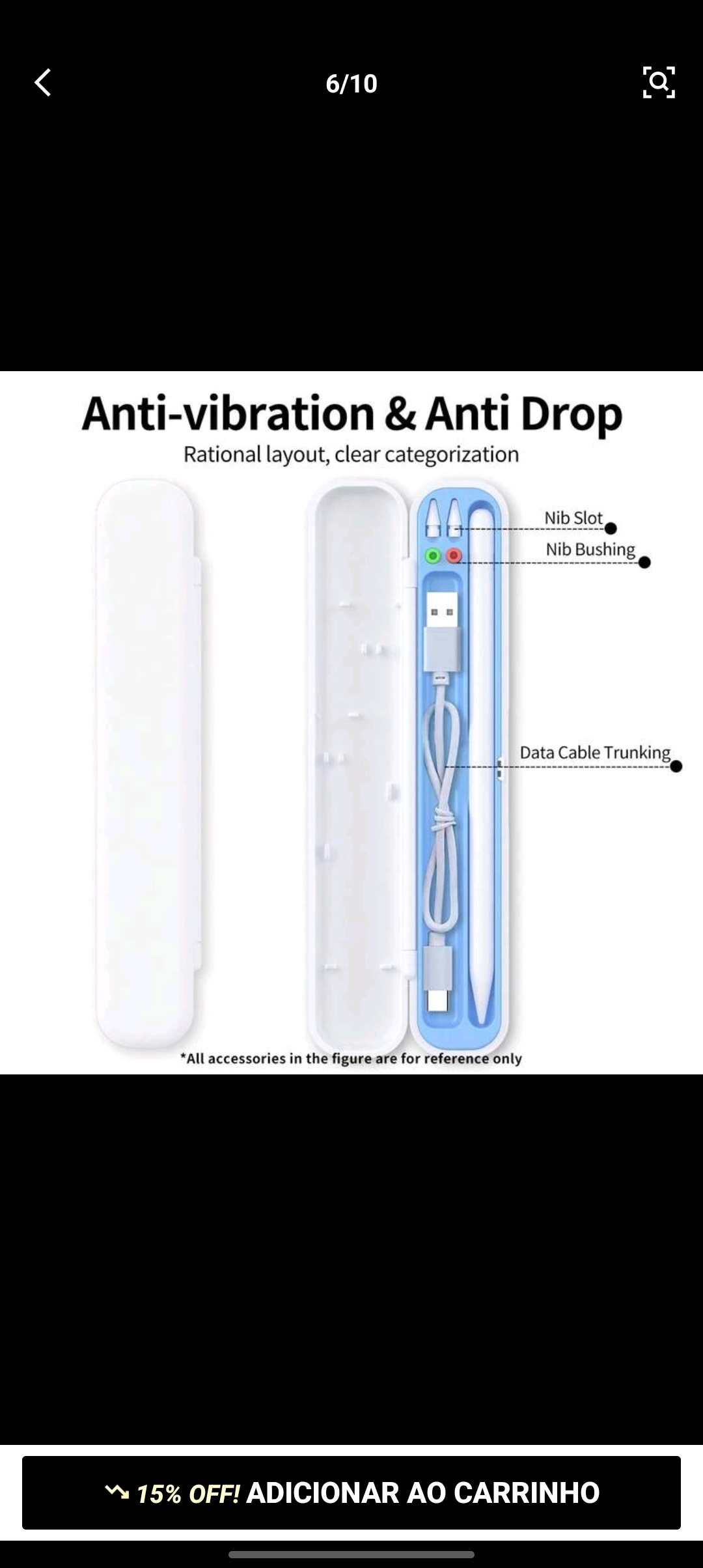 Apple Pencil 1ª/2ª geração